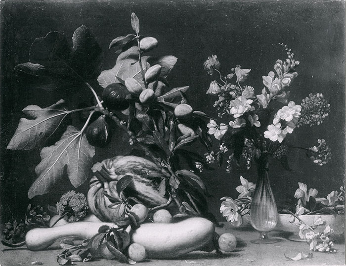 Anonimo — Circle of Caravaggio. Still Life with Zucchini — insieme